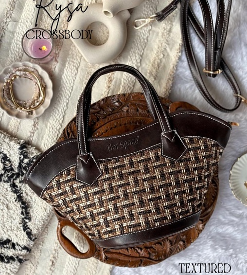 Rysa Crossbody Textured Brown