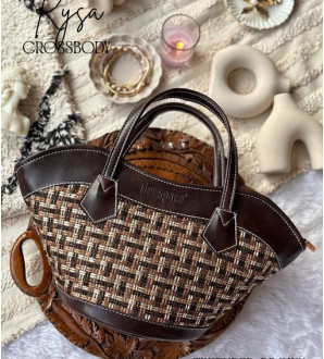 Rysa Crossbody Textured Brown