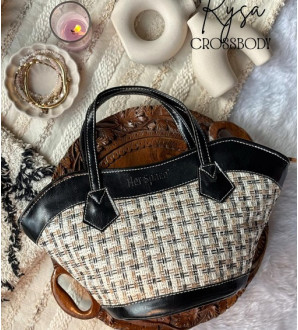 Rysa Crossbody Textured White