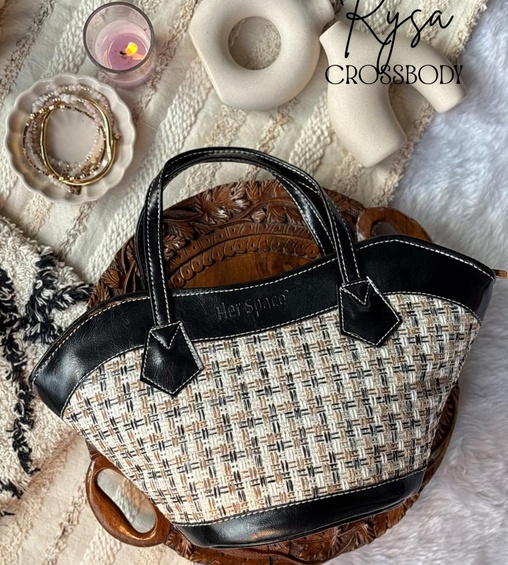 Rysa Crossbody Textured White