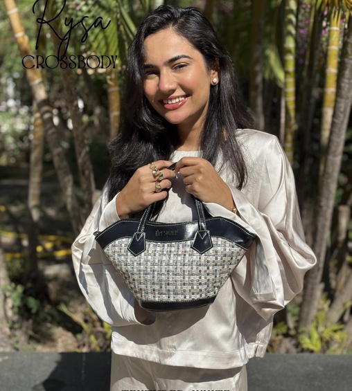 Rysa Crossbody Textured White