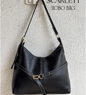 Scarlett Hobo Bag Black