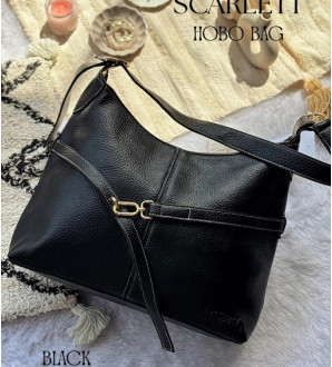 Scarlett Hobo Bag Black