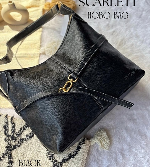 Scarlett Hobo Bag Black Scarlett Hobo Bag Black