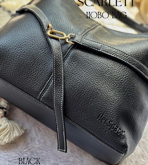 Scarlett Hobo Bag Black Scarlett Hobo Bag Black
