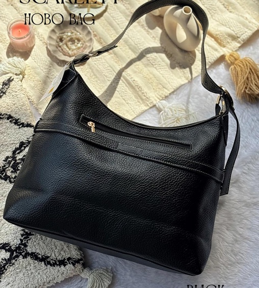 Scarlett Hobo Bag Black Scarlett Hobo Bag Black