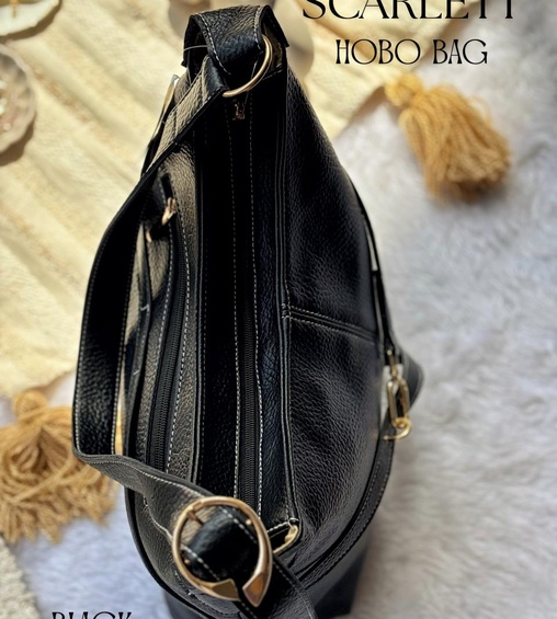 Scarlett Hobo Bag Black Scarlett Hobo Bag Black