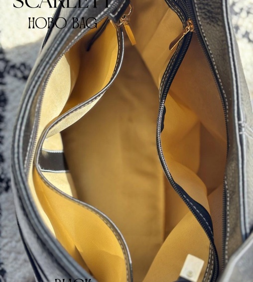 Scarlett Hobo Bag Black Scarlett Hobo Bag Black