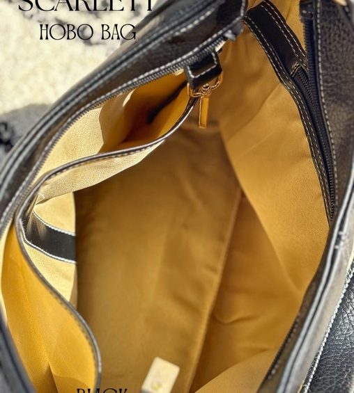 Scarlett Hobo Bag Black Scarlett Hobo Bag Black