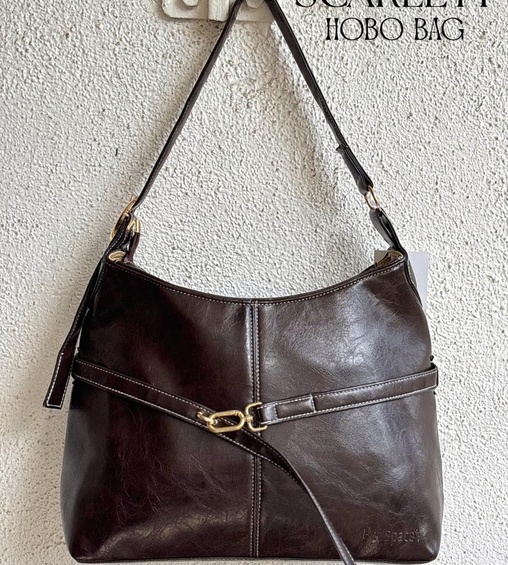 Scarlett Hobo Bag Dark Brown Scarlett Hobo Bag Dark Brown