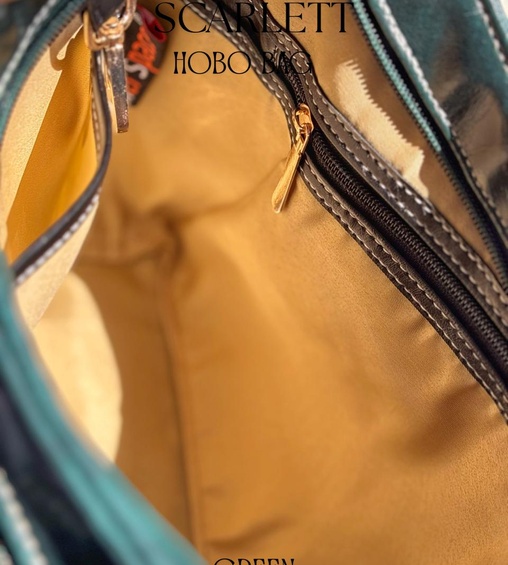 Scarlett Hobo Bag Green Scarlett Hobo Bag Green