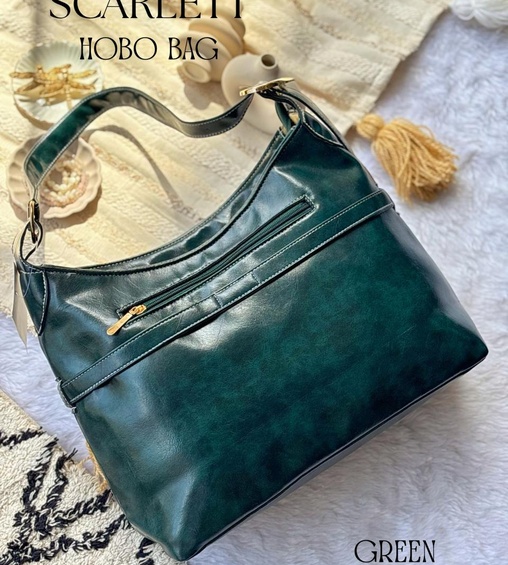 Scarlett Hobo Bag Green Scarlett Hobo Bag Green
