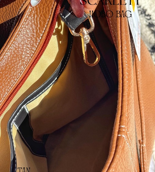 Scarlett Hobo Bag Tan Scarlett Hobo Bag Tan