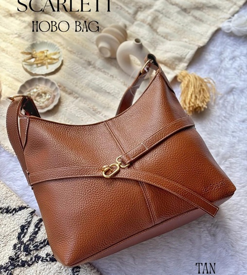 Scarlett Hobo Bag Tan Scarlett Hobo Bag Tan