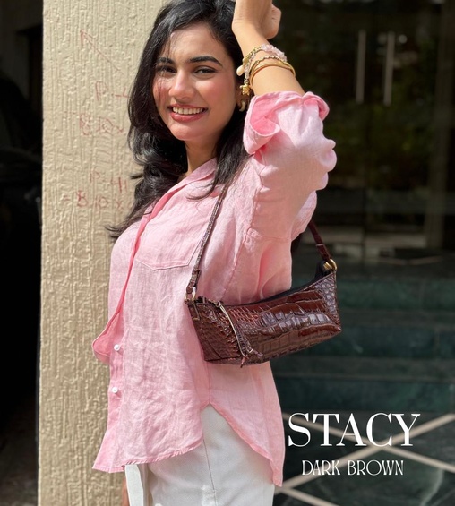 Stacy Bag Dark Brown