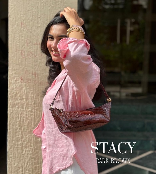 Stacy Bag Dark Brown