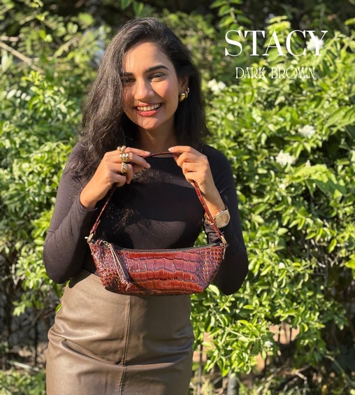 Stacy Bag Dark Brown