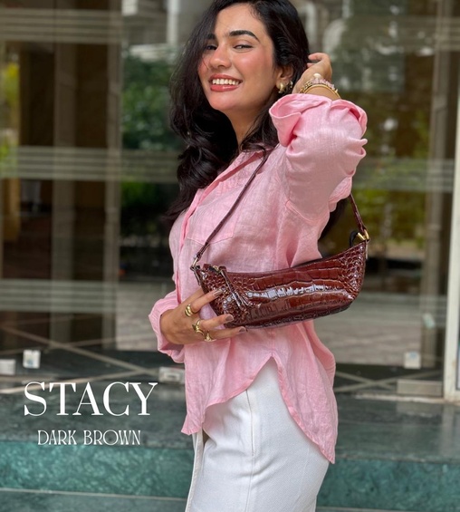Stacy Bag Dark Brown