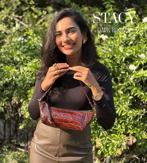 Stacy Bag Dark Brown