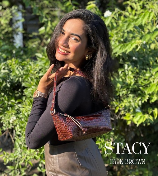Stacy Bag Dark Brown