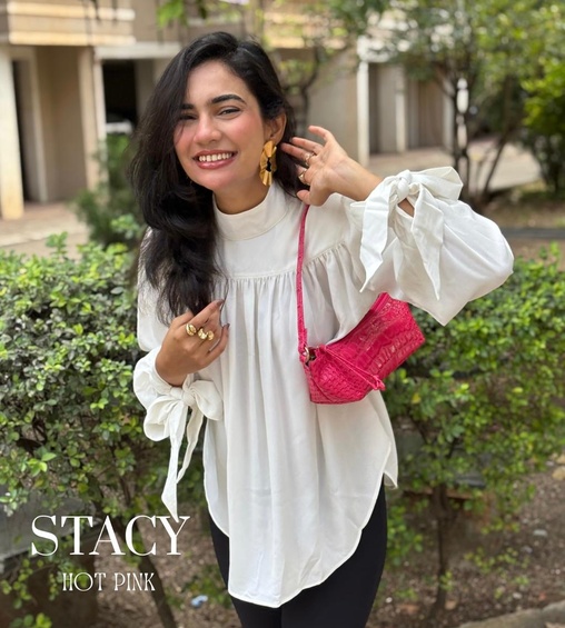 Stacy Bag Hot Pink