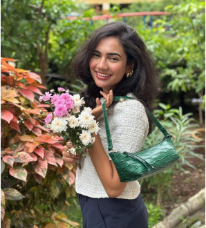 Stacy Bag Bottle Green