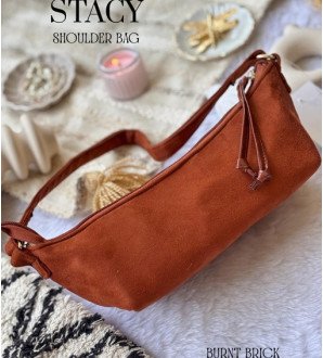 Stacy Shoulder Bag Burnt Brick