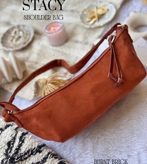Stacy Shoulder Bag Burnt Brick Stacy Shoulder Bag Burnt Brick