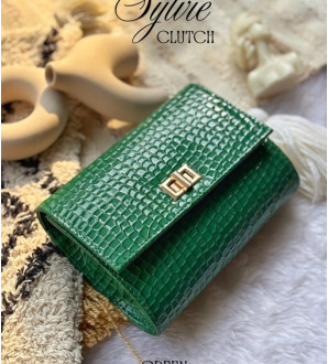 Sylvie Clutch Green