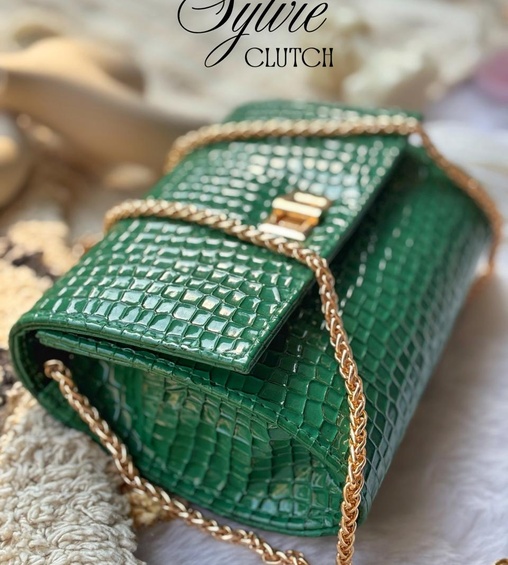 Sylvie Clutch Green
