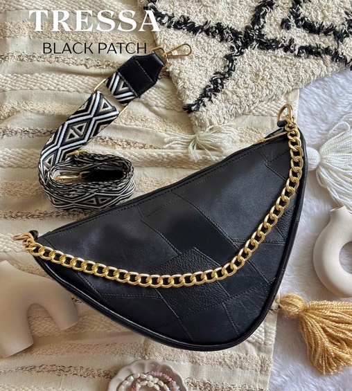 Tressa Bag Black Patch