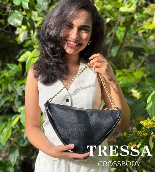 Tressa Bag Black Patch