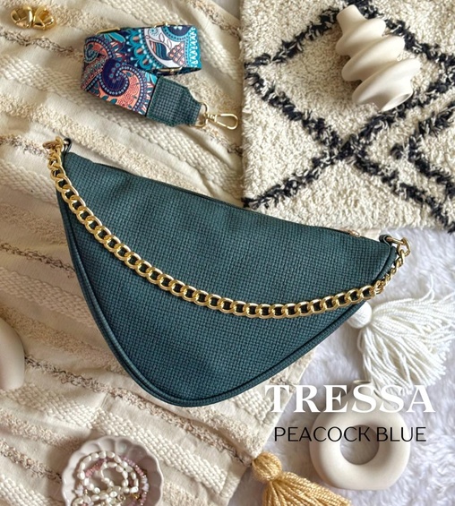 Tressa Bag Peacock Blue