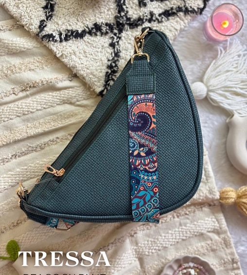 Tressa Bag Peacock Blue